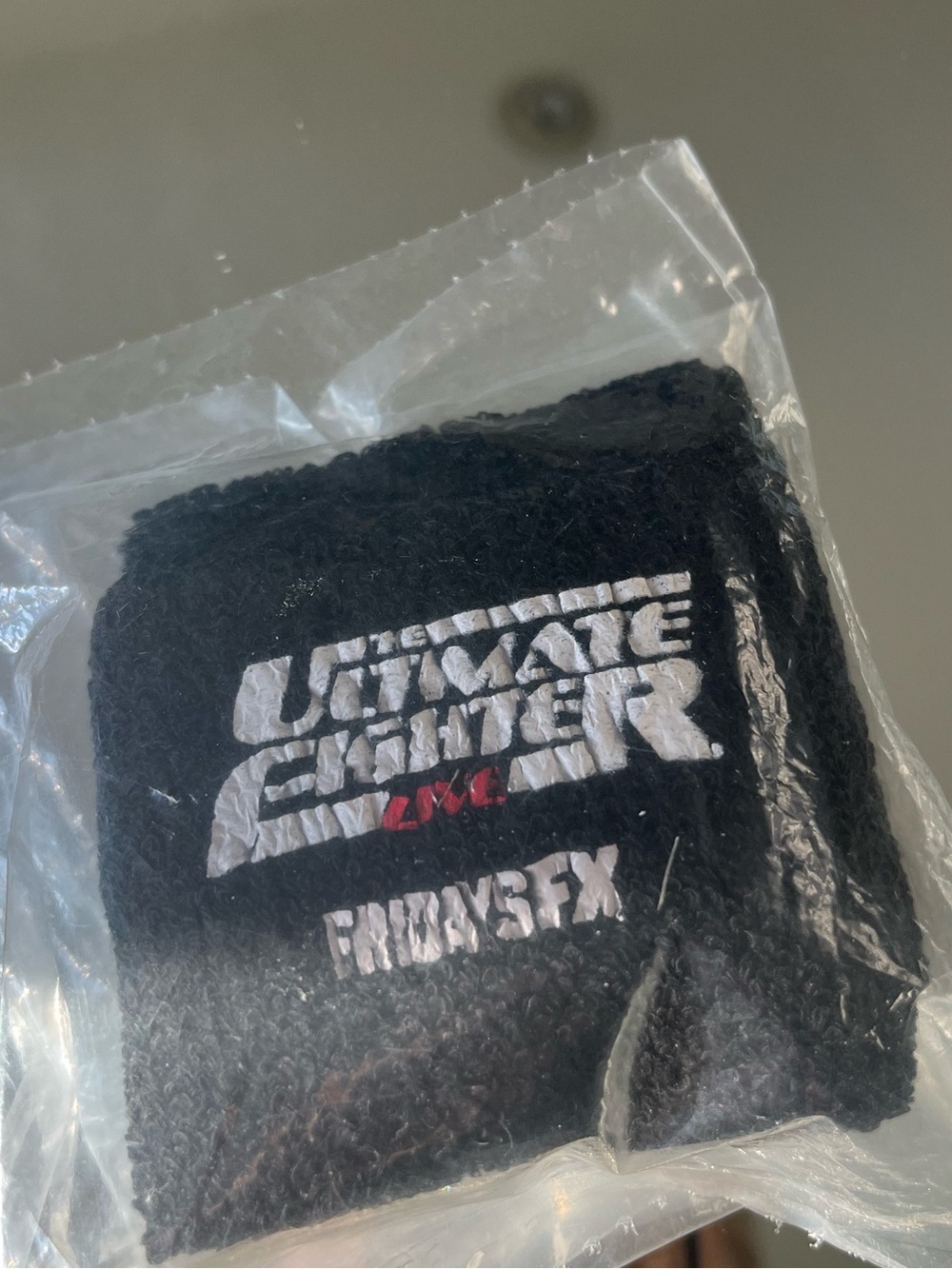 Ultimate Fighter Live Black Wristbands